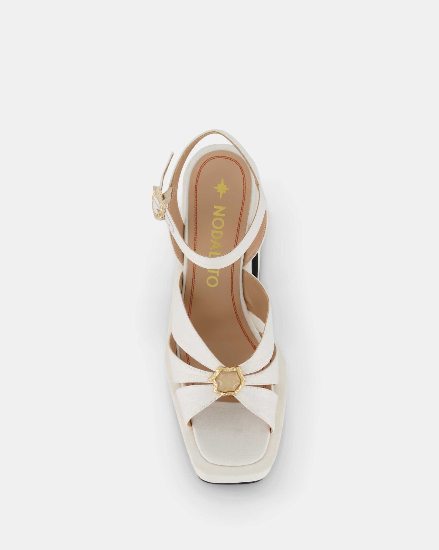 Bulla Aurora White Shantung