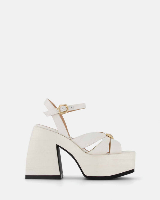 Bulla Aurora White Shantung